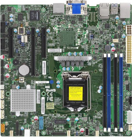 

Материнская плата Supermicro MBD-X11SSZ-F-O