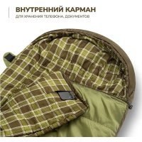 Спальный мешок RSP Outdoors Chill 400 BIG L (225x100 см, молния слева)