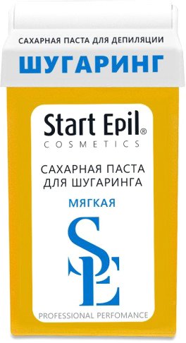 Start Epil сахарная для шугаринга Мягкая + бумажные полоски (100 г)