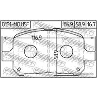  Febest 0101MCU15F