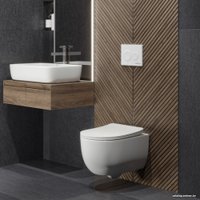 Панель смыва Berges Wasserhaus Novum O4 040064 (белый)