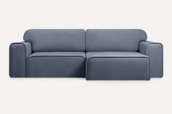 Угловой диван Divan Виена Velvet Eclipse 259889 (синий)