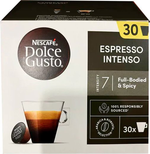 Кофе в капсулах Nescafe Dolce Gusto Espresso Intenso капсульный 30 шт