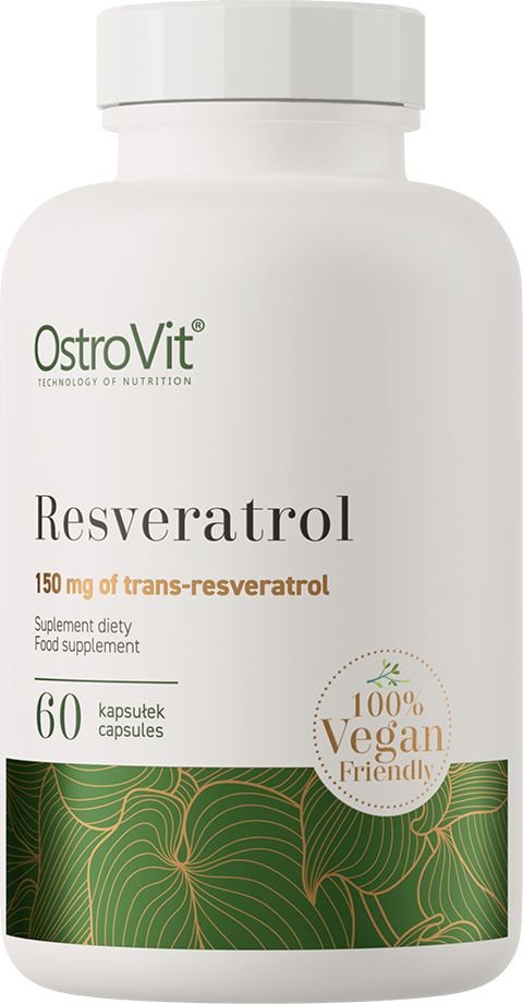 

БАД OstroVit Resveratrol VEGE 150 mg (60 капсул)