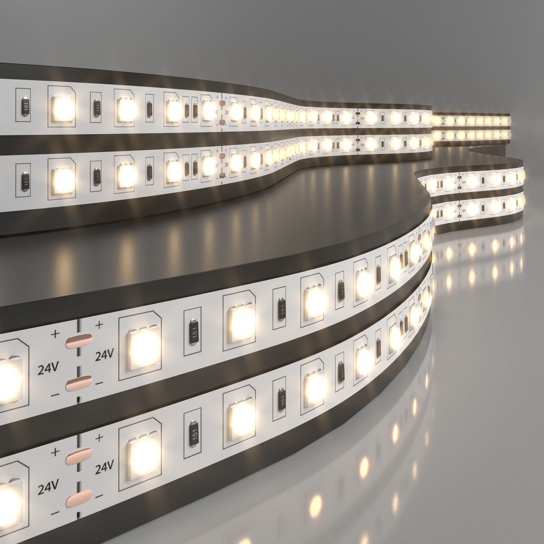 

Светодиодная лента Elektrostandard 24V 14.4W 60Led 5050 IP20 теплый белый a052965