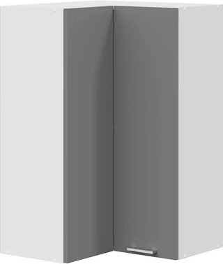 

Шкаф навесной Трия Габриэлла 1ВВ6УП (белый/титан)