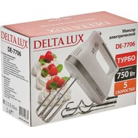 Миксер Delta Lux DE-7706 (белый)