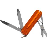 Мультитул Victorinox Classic SD Transparent (оранжевый)