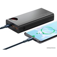 Внешний аккумулятор Baseus Adaman Metal Digital Display PPIMDA-C0A 30000mAh (черный)