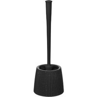 Ершик для унитаза Бытпласт Velvet 43523625070 (черный гранит)
