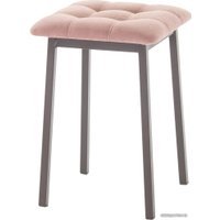 Табурет AMC Comfort 7.2.7 (ткань, розовый/коричневый)