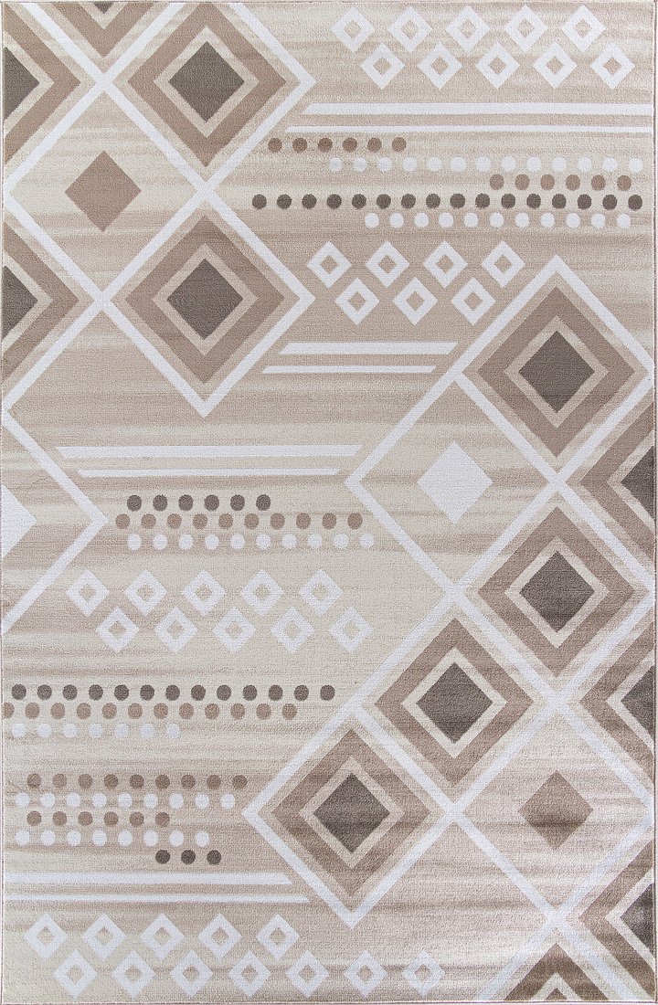 

Ковер для жилой комнаты Merinos Iris МР24-STAN-CREAM-BROWN (1.6х2.3)