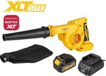 Ручная воздуходувка Molot MCB 1816 Set (с 1-им АКБ)