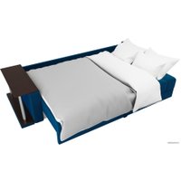 Диван Лига диванов Атлантида 102230 (велюр, голубой)