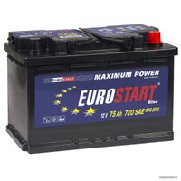 Автомобильный аккумулятор Eurostart 75Ah EUROSTART Blue R+ (75 А·ч)