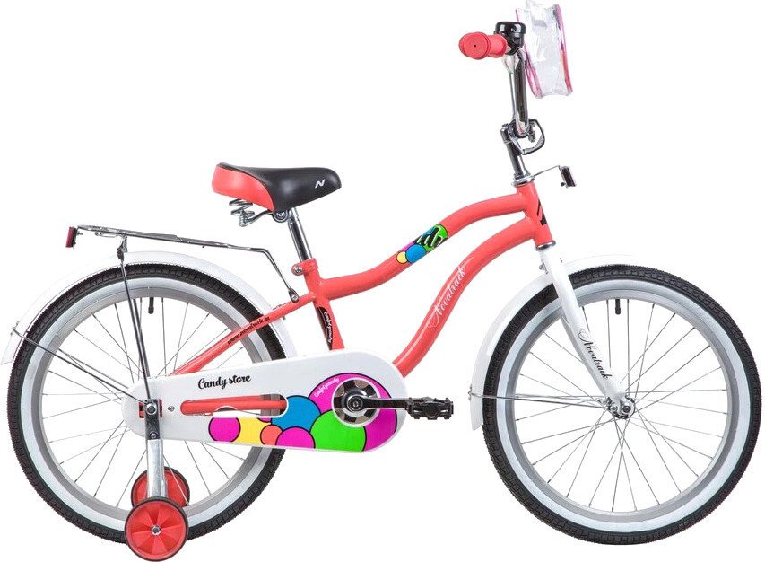 Детский велосипед Novatrack Candy 20 2023 205CANDY.CRL23 (коралловый)