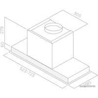 Кухонная вытяжка Elica Hidden IX/A/60