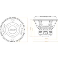 Головка сабвуфера DL Audio Legend 15