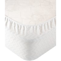 Защитный наматрасник Luxsonia Double Jersey 120x200x20 (белый)