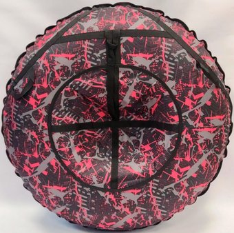 Тюбинг Emi Filini Design Lux 100 см (граффити розовый)