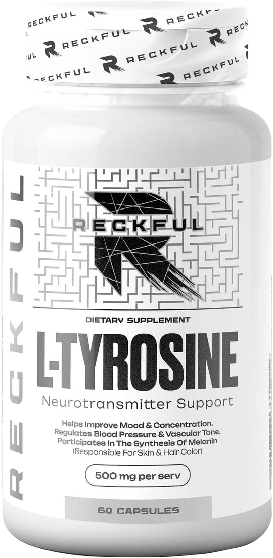 L-тирозин Reckful L-Tyrosine (60 капсул)