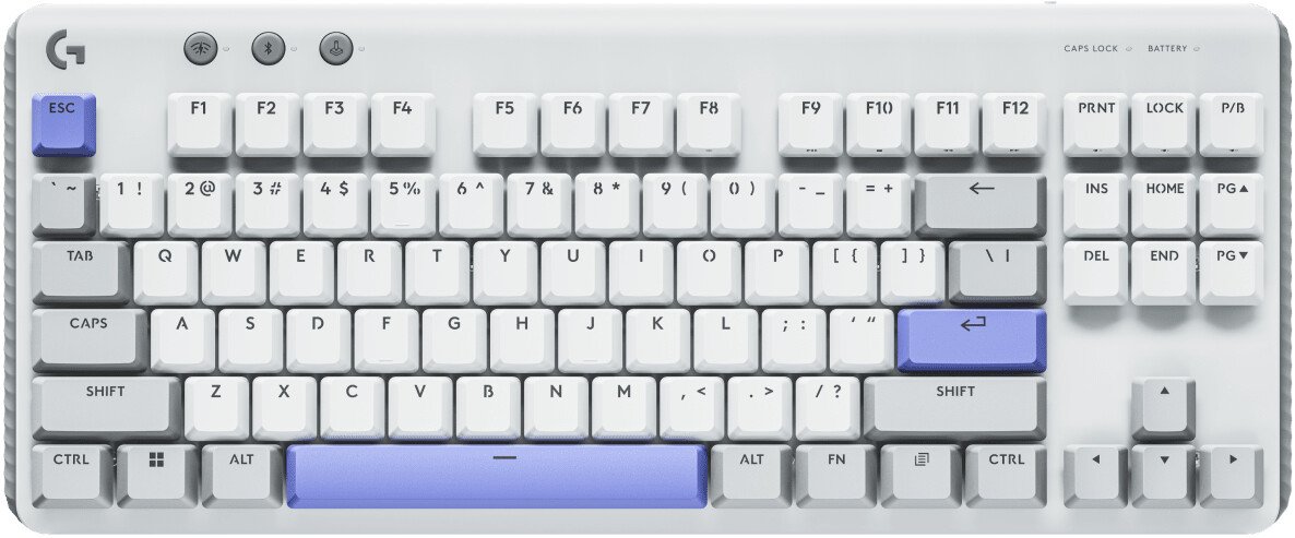 

Клавиатура Logitech G517 Lightspeed TKL 920-013130 (белый, нет кириллицы)