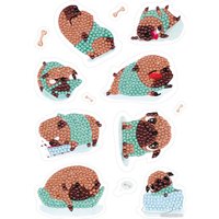 Алмазная мозаика  ФРЕЯ Мопсы ALVN-114 в Лиде