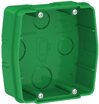 Накладная коробка Schneider Electric BLNMK000001 (Зеленый)