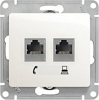 Розетка компьютерная Systeme Electric Glossa GSL000685