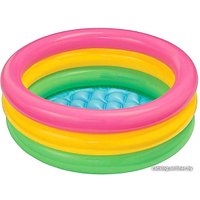 Надувной бассейн Intex Радуга 61x22