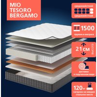 Матрас Mio Tesoro Bergamo 160x200 (джерси трикотаж)