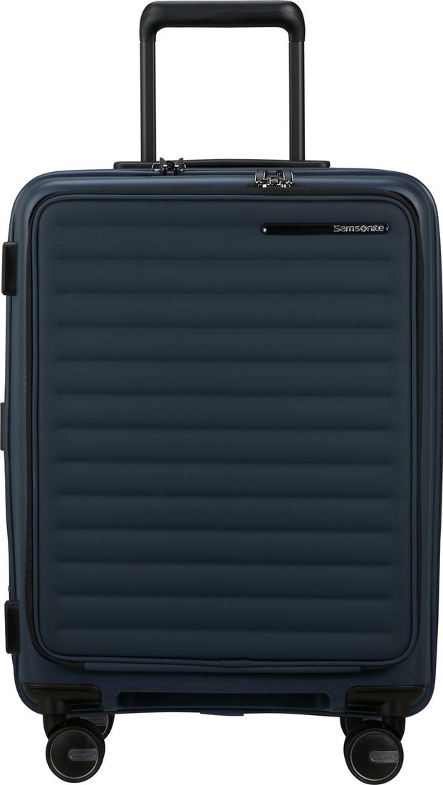 

Чемодан-спиннер Samsonite Restackd Midnight 55 см (48 л)