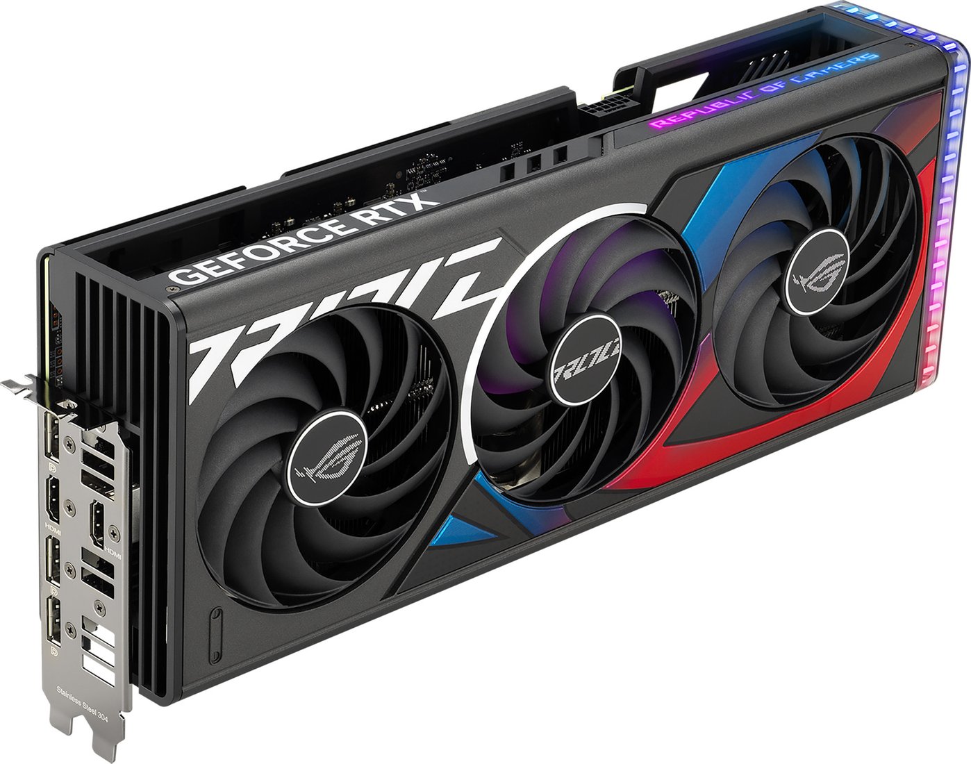 

Видеокарта ASUS ROG Strix GeForce RTX 4070 Ti Super 16GB GDDR6X OC Edition ROG-STRIX-RTX4070TIS-O16G-GAMING
