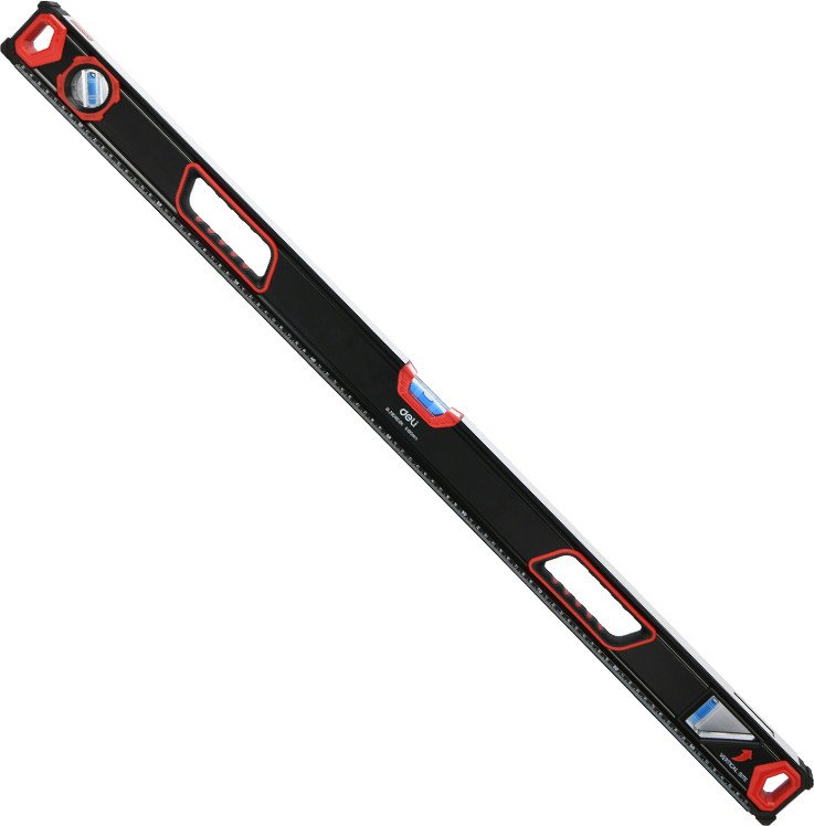 

Уровень строительный Deli RS EDL2901000K (1000мм, магнит)