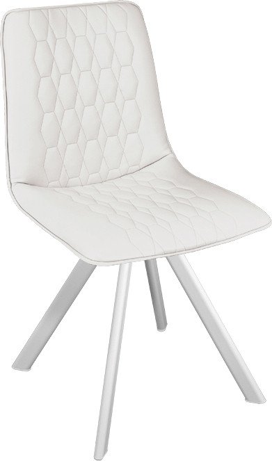 

Стул Трия Хьюго К2 (белый матовый/кожзам Polo White)