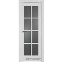 Межкомнатная дверь ProfilDoors 101XN R 90x200 (монблан, стекло графит)