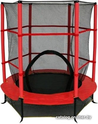 Батут Bebon Sports BST-MT-S-55 4.6ft (красный/черный)