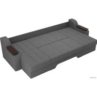 П-образный диван Лига диванов Сенатор 28929 (рогожка, серый)