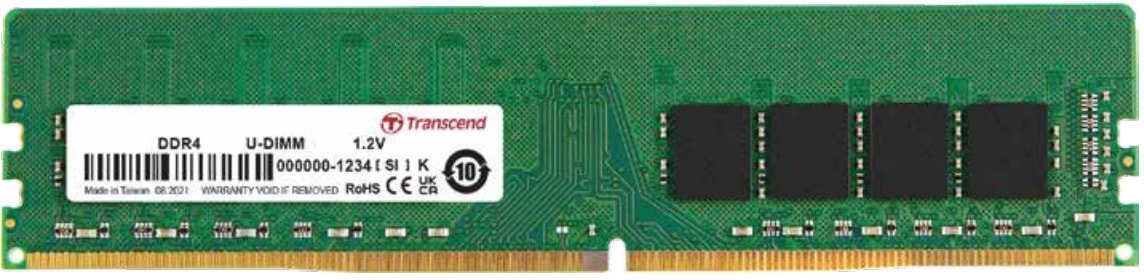 

Оперативная память Transcend JetRam 4GB DDR4 PC4-25600 JM3200HLH-4G