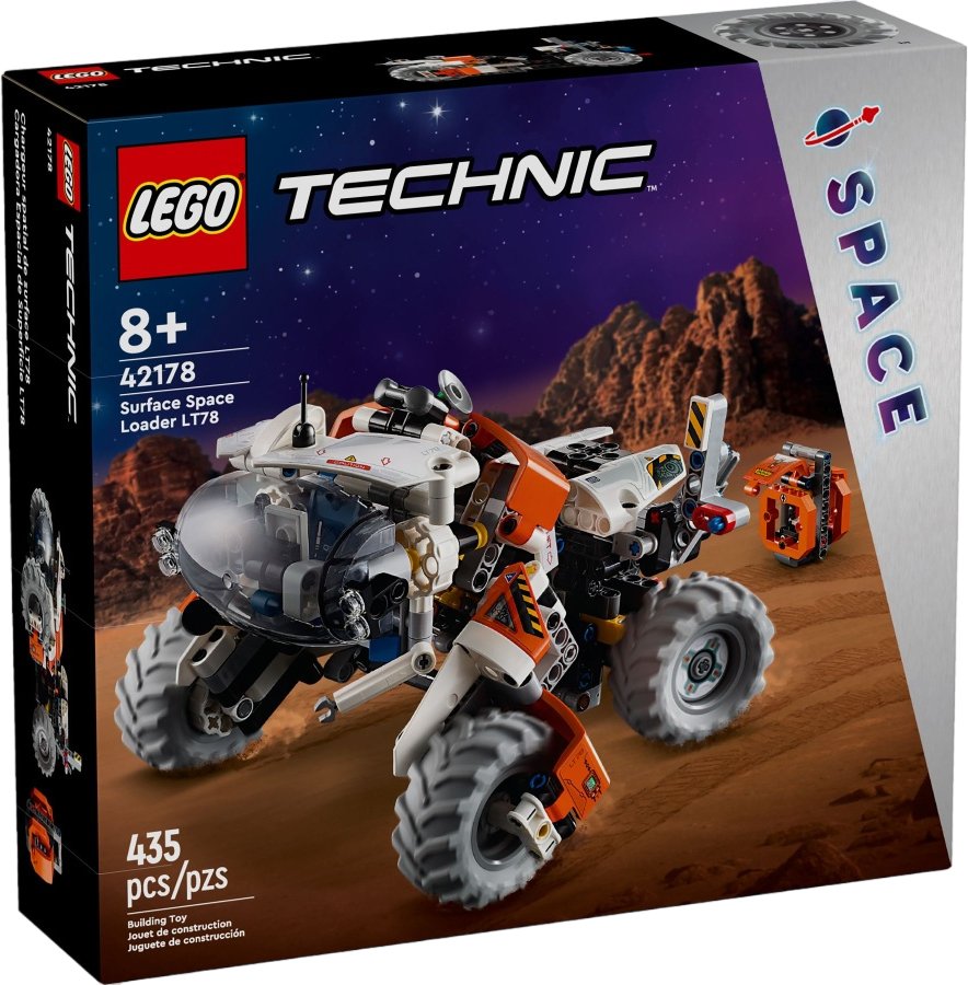 

Конструктор LEGO Technic 42178 Космический колесный погрузчик LT78