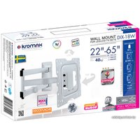 Кронштейн для телевизора Kromax DIX-18W (белый)