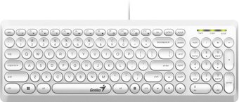 Клавиатура Genius SlimStar Q200 (белый)