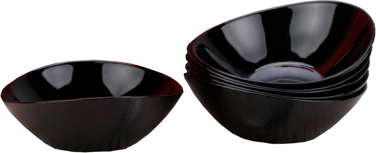 

Набор салатников Arya Ellipse 8680943224101 (6шт, черный)