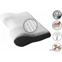 Ортопедическая подушка СН-Текстиль Орто-Смарт-Сильвер (53х32х14+10 см)