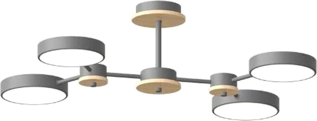 

Люстра средней высоты LED4U L3215-630 GR