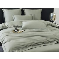 1.5-спальный комплект постельного белья Sofi De MarkO Изольда 1.6 1.6-1013И (оливковый)