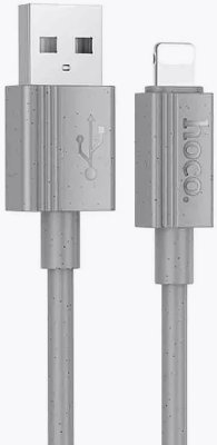 

Кабель Hoco X107 USB Type-A - Lightning (1 м, серый)
