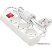 Удлинитель Borsan BR-1563-2 (2 м, белый)