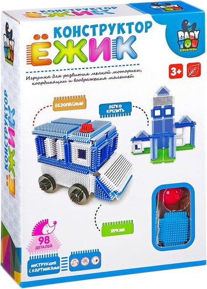 

Конструктор Bondibon Baby You ВВ2573 Машина и станция