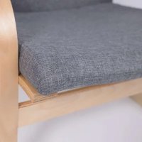 Интерьерное кресло AksHome Relax (ткань, серый QS-9)